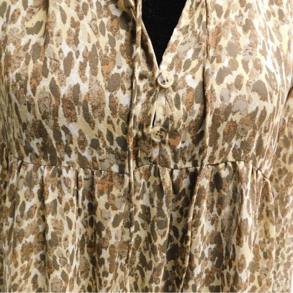 Anthropologie Leopard Print Tunic - Picture 5 of 7